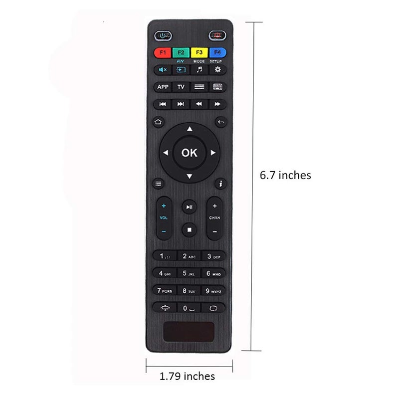 Amiroko Replacement Remote Control Compatible with MAG250 MAG254 MAG255 MAG256 MAG257 MAG260 MAG275 MAG349 MAG350 MAG351 MAG352 IPTV Set-Top Box Linux Tv Box - [Updated Version] - Image 5